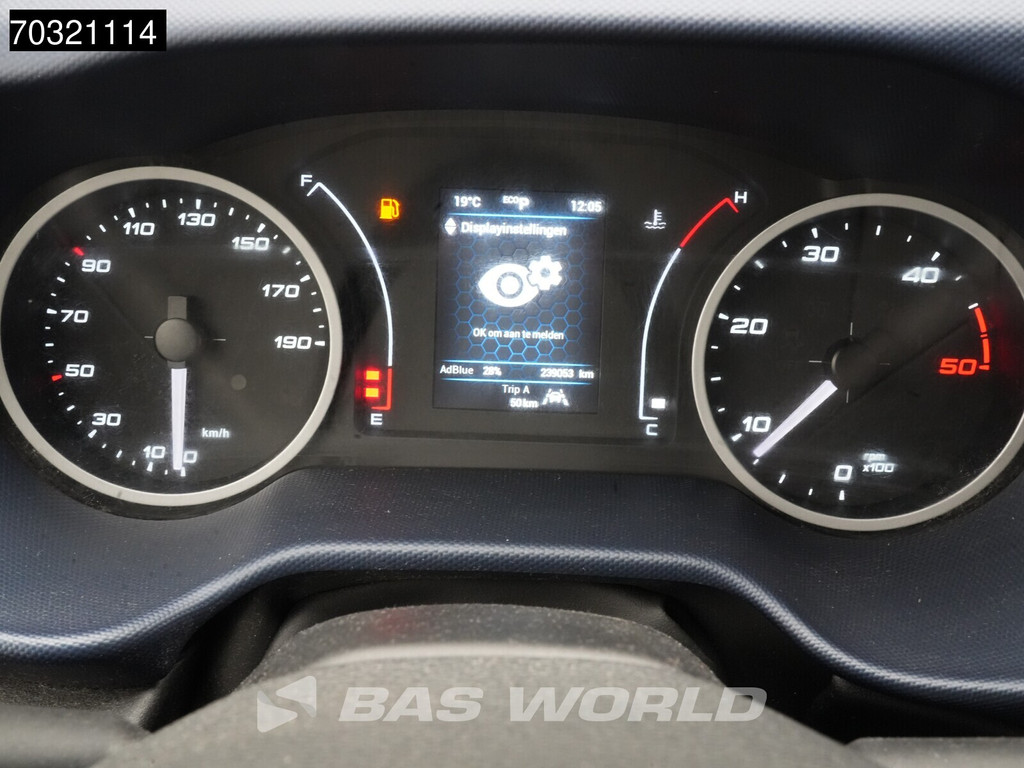 Iveco Daily 72C18 3.0L Automaat Laadklep Zijdeur 180PK Bakwagen LED Airco Camera Standkachel Stoelverwarming Euro6 Meubelbak Koffer Airco 20