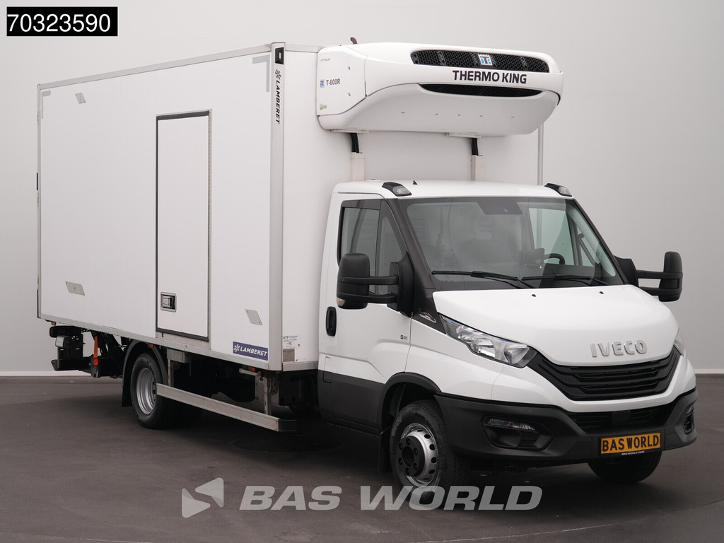 Iveco Daily 72C21 3.0L Automaat Laadklep Koelwagen 210PK Dubbellucht Thermoking T-600R Airco Cruise Euro6 Koel Koeler Kühl Kühler Kühlwagen Kühlkoffer Airco Cruise control 12