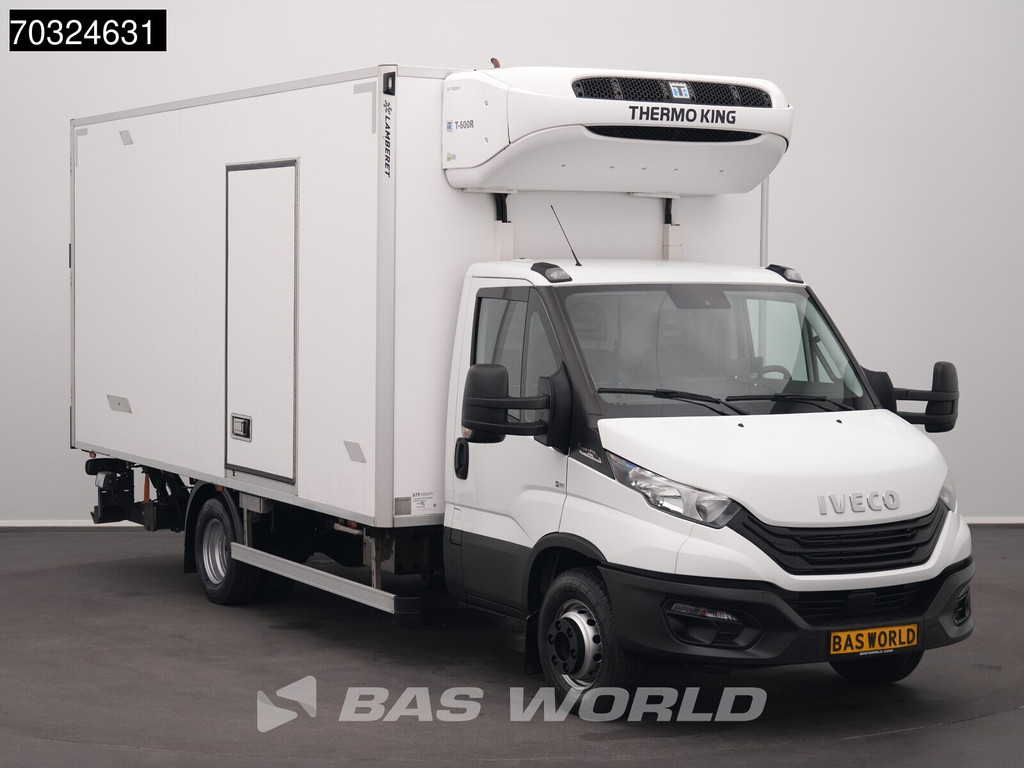 Iveco Daily 72C21 3.0L Automaat Lamberet Laadklep Koelwagen 210PK Dubbellucht Thermoking T-600R Airco Cruise Euro6 Koel Koeler Kühl Kühler Kühlwagen Kühlkoffer Airco Cruise control 12