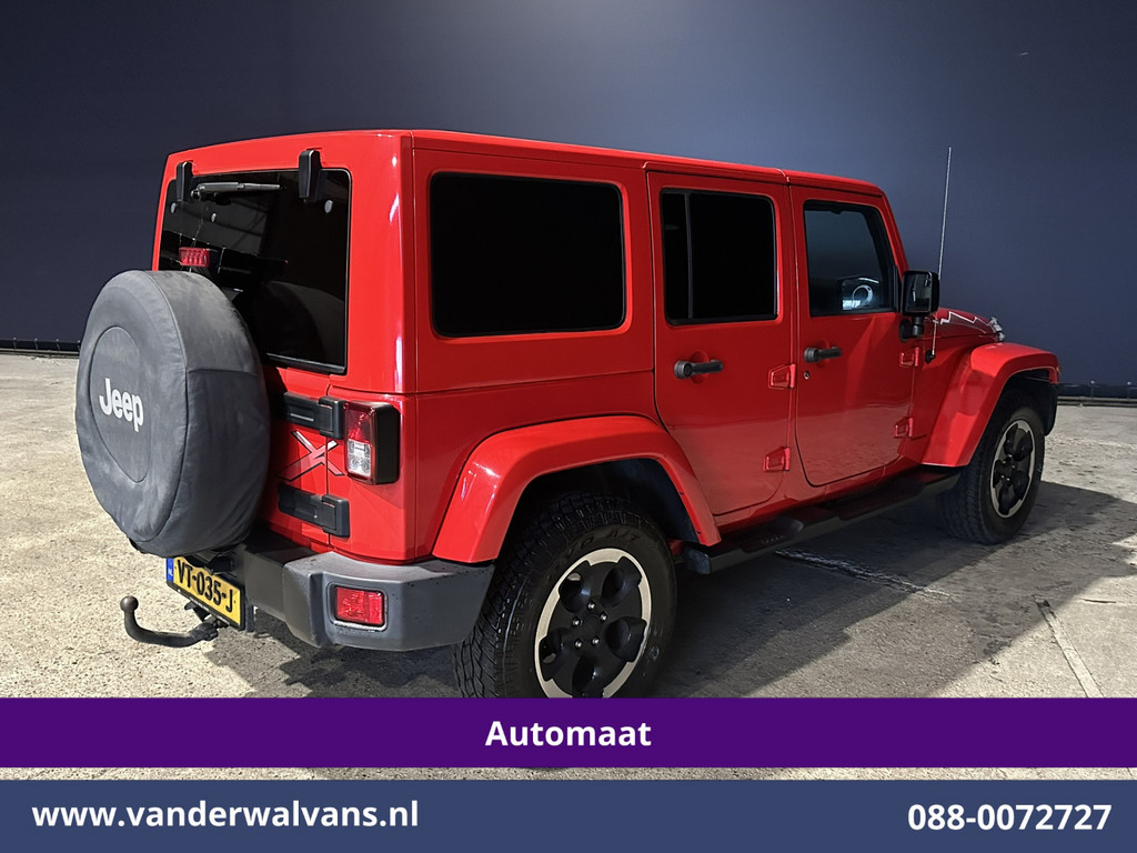 Jeep Wrangler 2.8 CRD 200pk 4x4 Automaat *Grijs kenteken* Airco | Trekhaak | Navigatie | Cruisecontrol | LM velgen Open Dak, Stoelverwarming 11