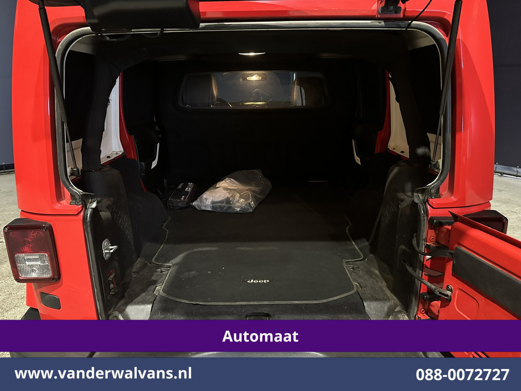 Jeep Wrangler 2.8 CRD 200pk 4x4 Automaat *Grijs kenteken* Airco | Trekhaak | Navigatie | Cruisecontrol | LM velgen Open Dak, Stoelverwarming 13