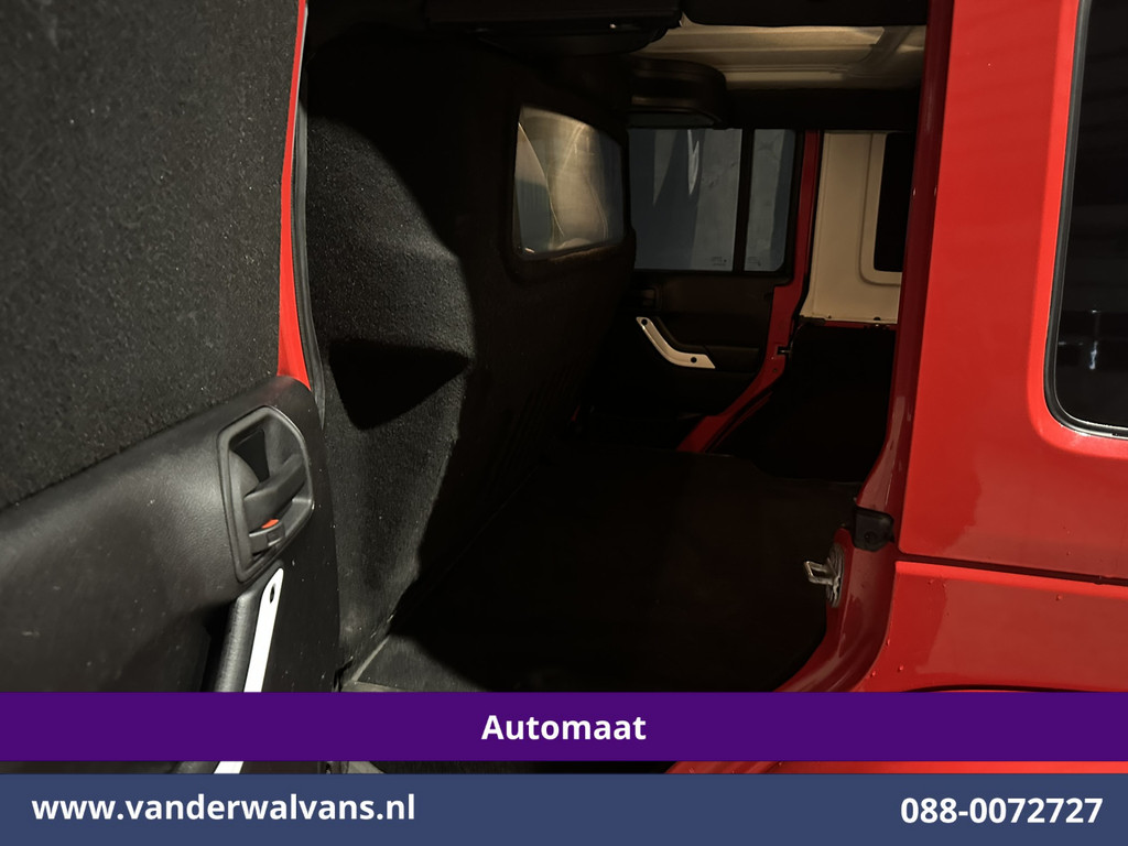 Jeep Wrangler 2.8 CRD 200pk 4x4 Automaat *Grijs kenteken* Airco | Trekhaak | Navigatie | Cruisecontrol | LM velgen Open Dak, Stoelverwarming 14
