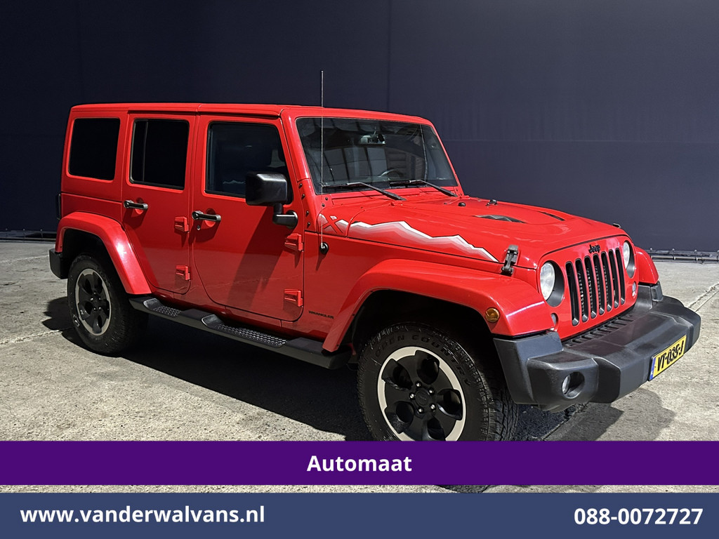 Jeep Wrangler 2.8 CRD 200pk 4x4 Automaat *Grijs kenteken* Airco | Trekhaak | Navigatie | Cruisecontrol | LM velgen Open Dak, Stoelverwarming 9