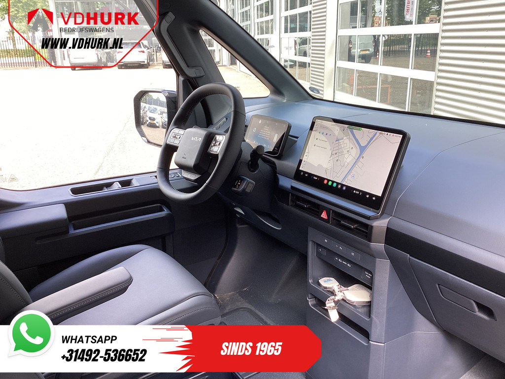 Kia PV5 Elite Executive 71.2 kWh 416 km WLTP L2 Warmtepomp/ 2x Schuifdeur/ Stoelvent./ Stoelverw./ Adapt.Cruise/ Leder/ Navi/ Carplay/ 360 Camera/ Climate 11