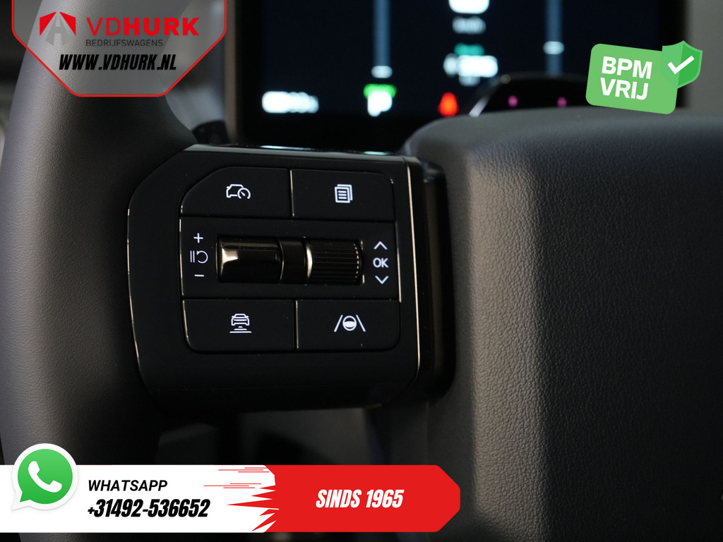 Kia PV5 Elite Executive 71.2 kWh 416 km WLTP L2 Warmtepomp/ 2x Schuifdeur/ Stoelvent./ Stoelverw./ Adapt.Cruise/ Leder/ Navi/ Carplay/ 360 Camera/ Climate 18