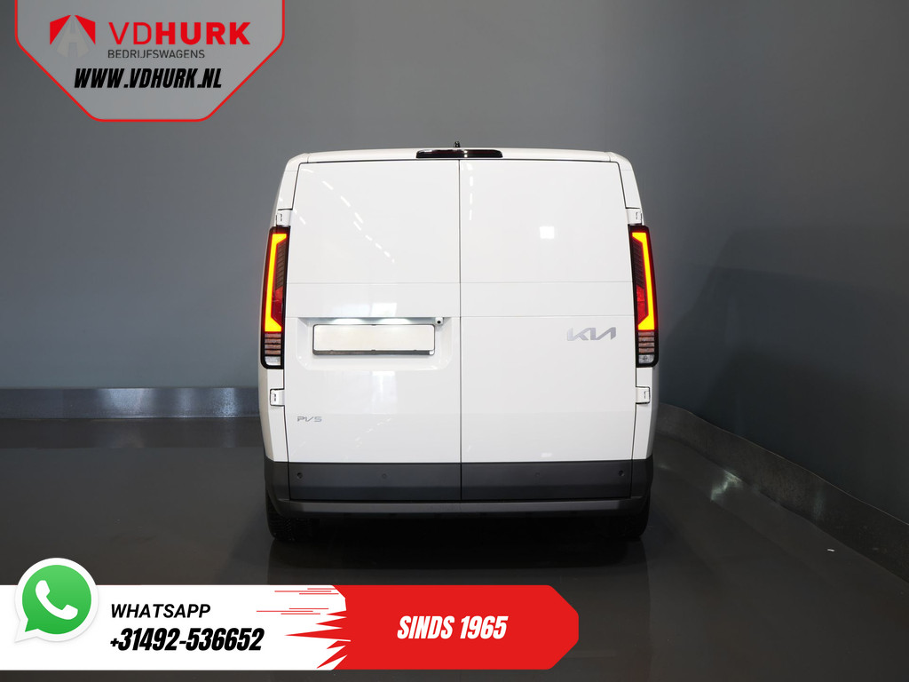 Kia PV5 Elite Executive 71.2 kWh 416 km WLTP L2 Warmtepomp/ 2x Schuifdeur/ Stoelvent./ Stoelverw./ Adapt.Cruise/ Leder/ Navi/ Carplay/ 360 Camera/ Climate 6