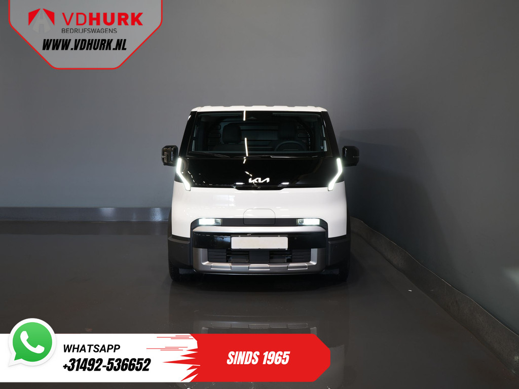 Kia PV5 Elite Executive 71.2 kWh 416 km WLTP L2 Warmtepomp/ 2x Schuifdeur/ Stoelvent./ Stoelverw./ Adapt.Cruise/ Leder/ Navi/ Carplay/ 360 Camera/ Climate 7