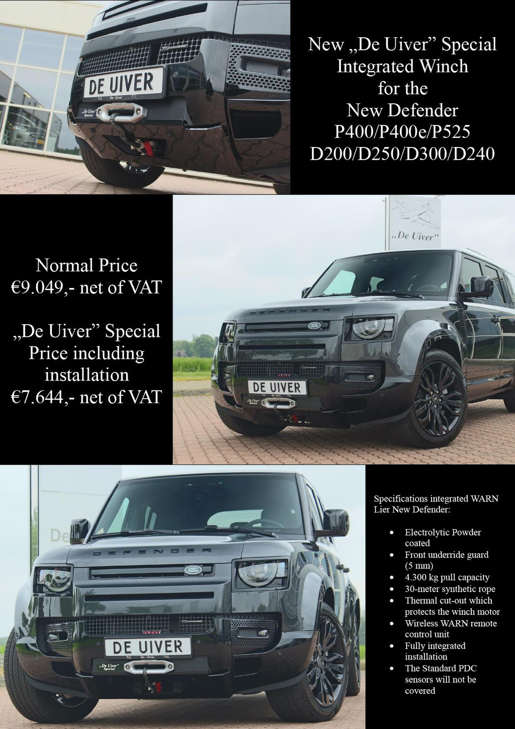 Landrover Defender Hard Top 3.0 D250 110 MHEV S *Grijs Kenteken BPM VRIJ! 16