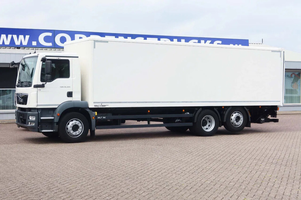 MAN 26.320 TGM Bak+Klep stuur lift as Bar klep 2.000 kg 14