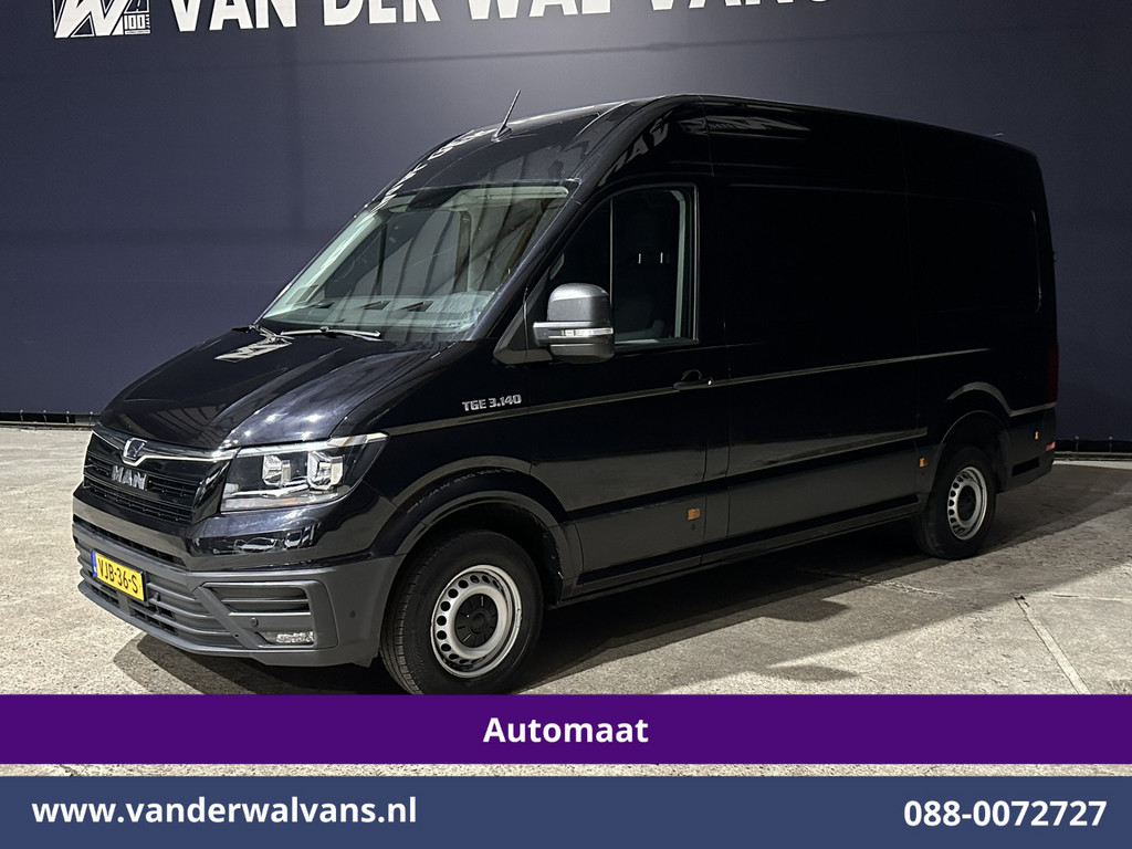 MAN TGE 2.0 141pk Automaat L3H3 (L2H2) Euro6 Airco | Navigatie | Camera | Cruisecontrol | Apple Carplay Android Auto, Chauffeursstoel, Parkeersensoren, Bijrijdersbank 11
