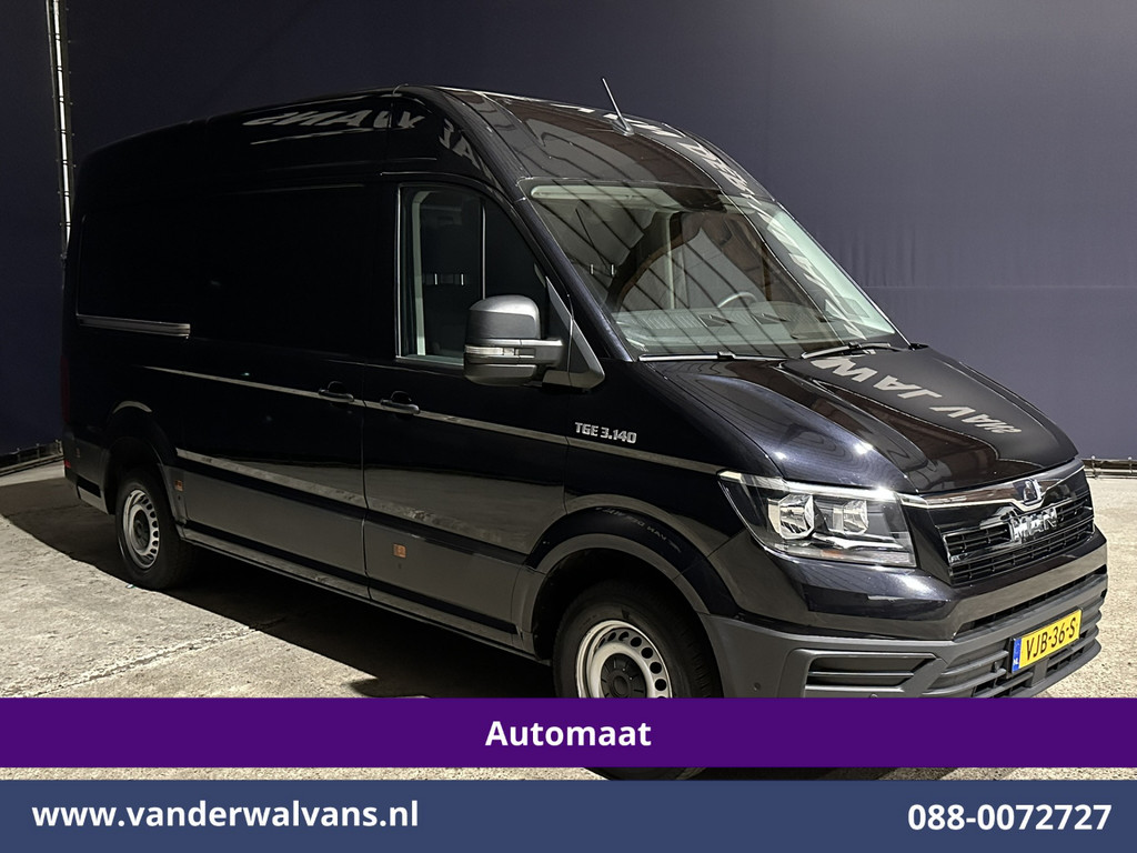 MAN TGE 2.0 141pk Automaat L3H3 (L2H2) Euro6 Airco | Navigatie | Camera | Cruisecontrol | Apple Carplay Android Auto, Chauffeursstoel, Parkeersensoren, Bijrijdersbank 12