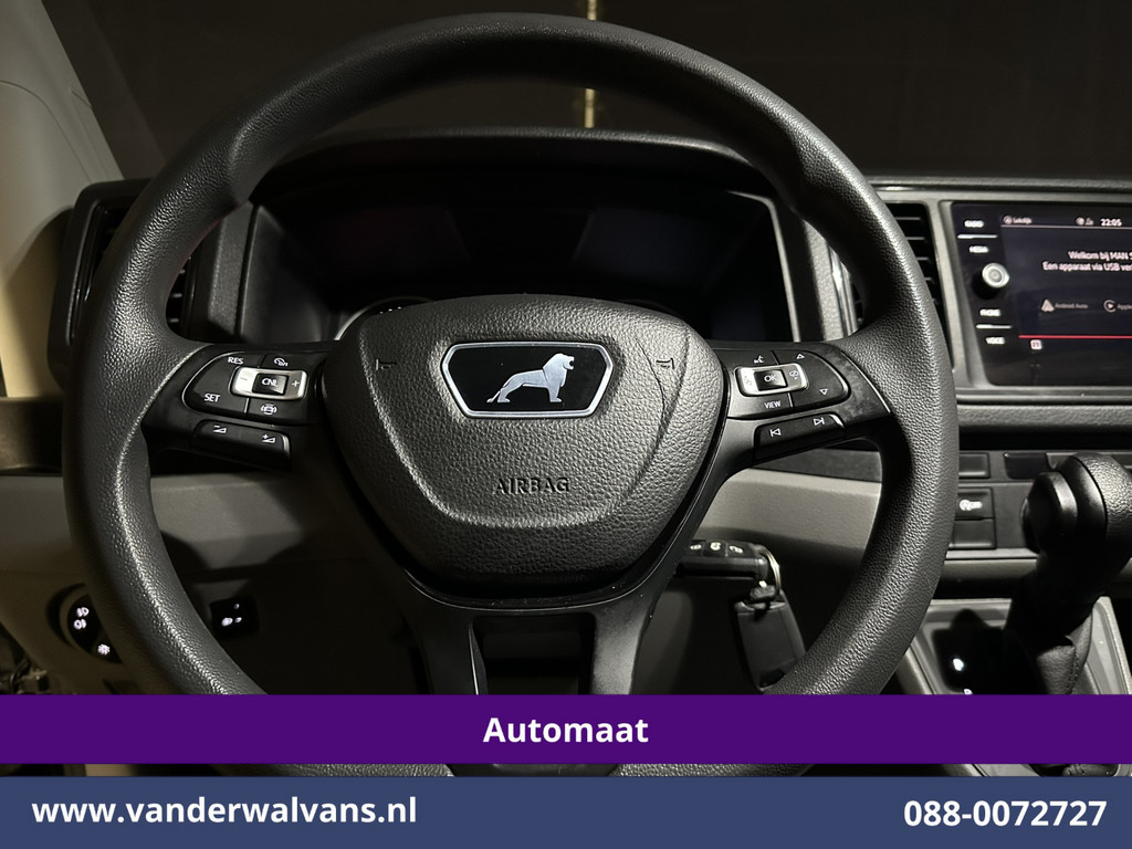 MAN TGE 2.0 141pk Automaat L3H3 (L2H2) Euro6 Airco | Navigatie | Camera | Cruisecontrol | Apple Carplay Android Auto, Chauffeursstoel, Parkeersensoren, Bijrijdersbank 5