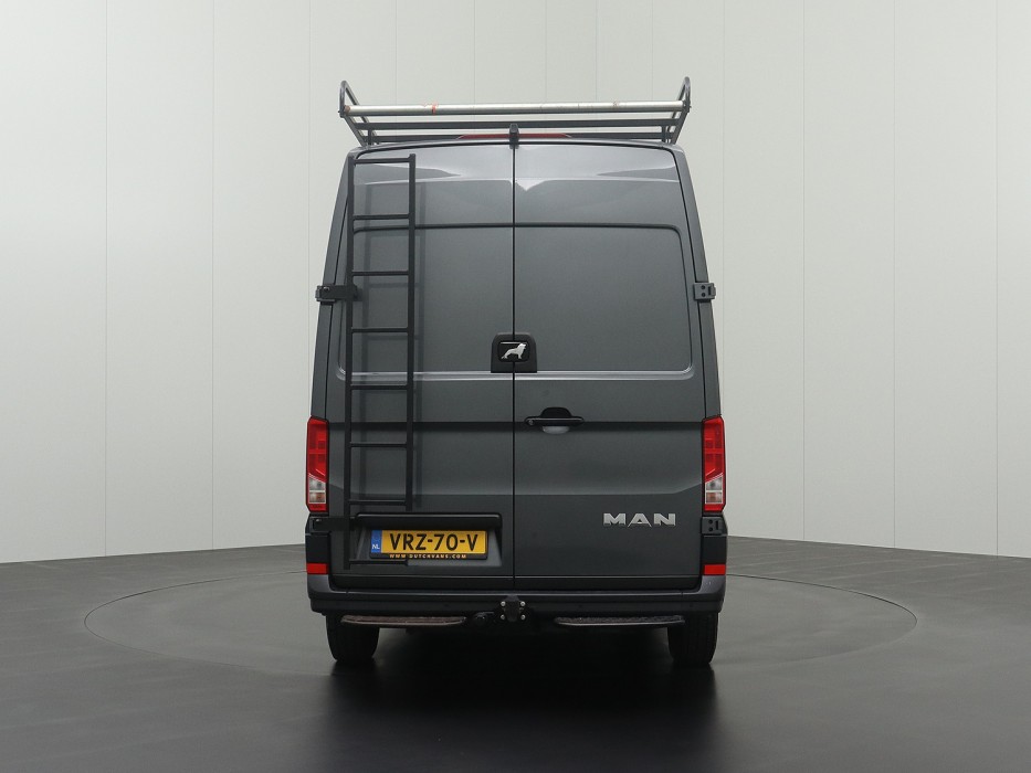 MAN TGE 2.0TDI 177PK DSG Automaat L4H3 Led | Imperiaal | Trekhaak | Navigatie | Camera | 3-Persoons | Airco | Cruise 11