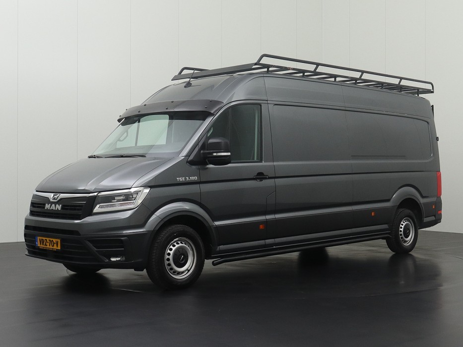 MAN TGE 2.0TDI 177PK DSG Automaat L4H3 Led | Imperiaal | Trekhaak | Navigatie | Camera | 3-Persoons | Airco | Cruise 7