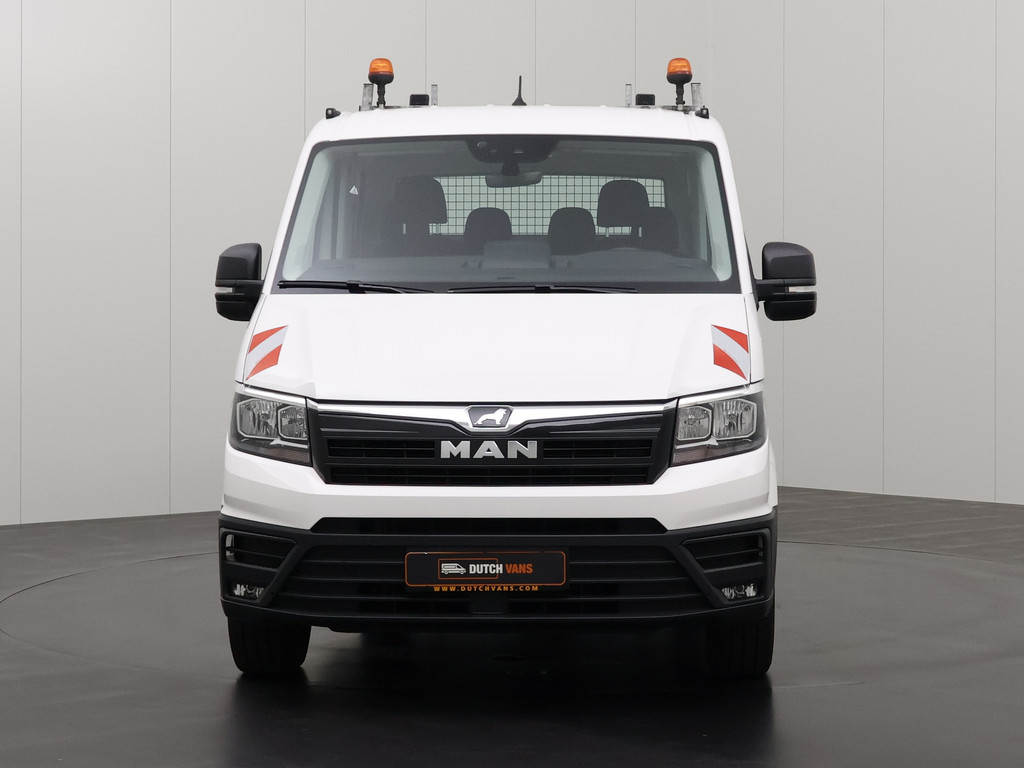 MAN TGE 2.0TDi 160PK Dubbele Cabine Open Laadbak | 3500Kg Trekhaak | Multimedia | Camera | Airco | 6-Persoons 10