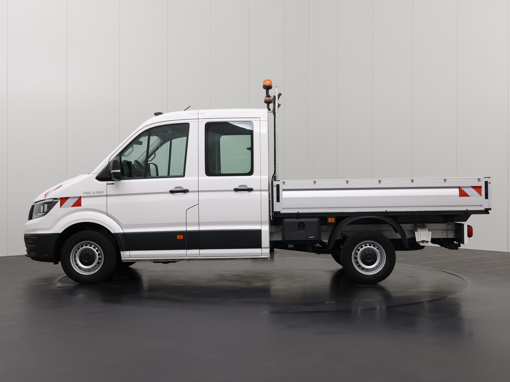 MAN TGE 2.0TDi 160PK Dubbele Cabine Open Laadbak | 3500Kg Trekhaak | Multimedia | Camera | Airco | 6-Persoons 12