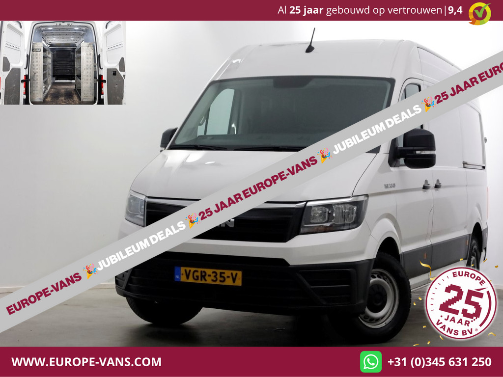 MAN TGE 3.140 2.0 140pk L3H3 (L2H2) DSG-Automaat Camera/Inrichting/2x Schuifdeur 08-2020