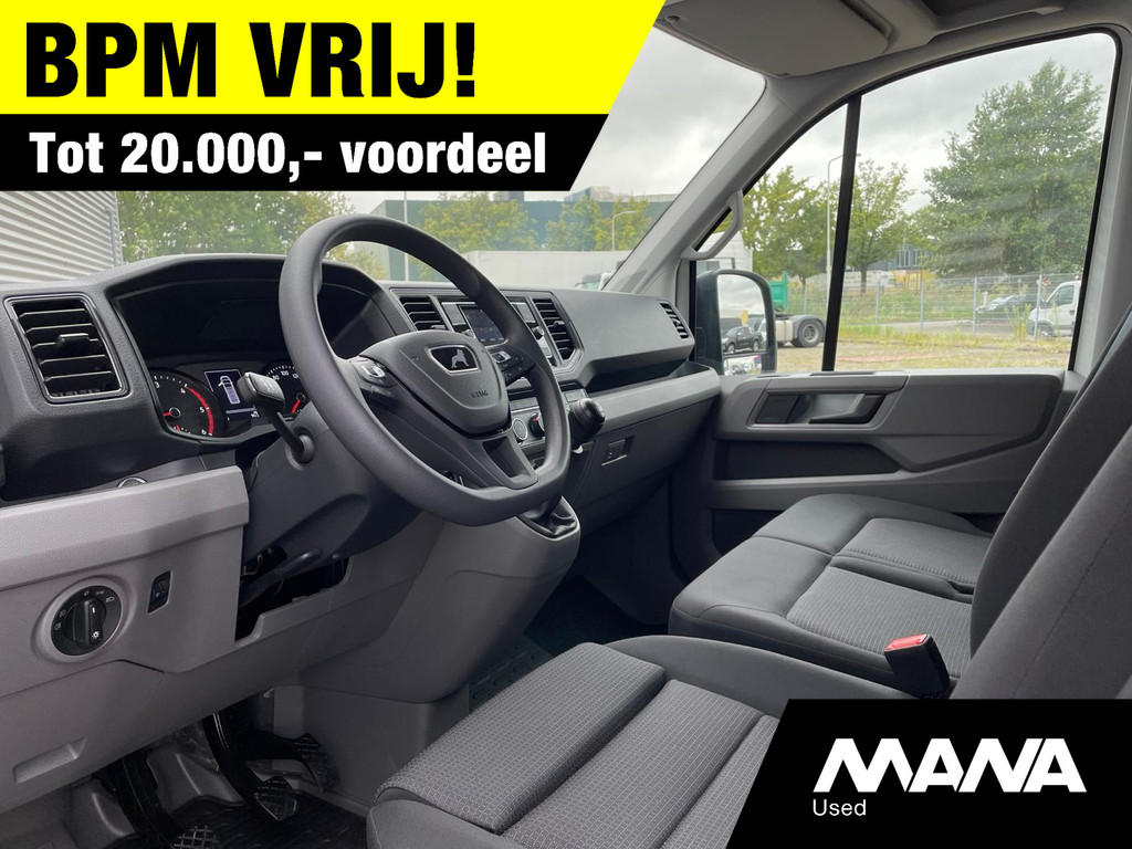 MAN TGE 3.140 L3H2 140PK BPM VRIJ Camera Airco Cruise control 11