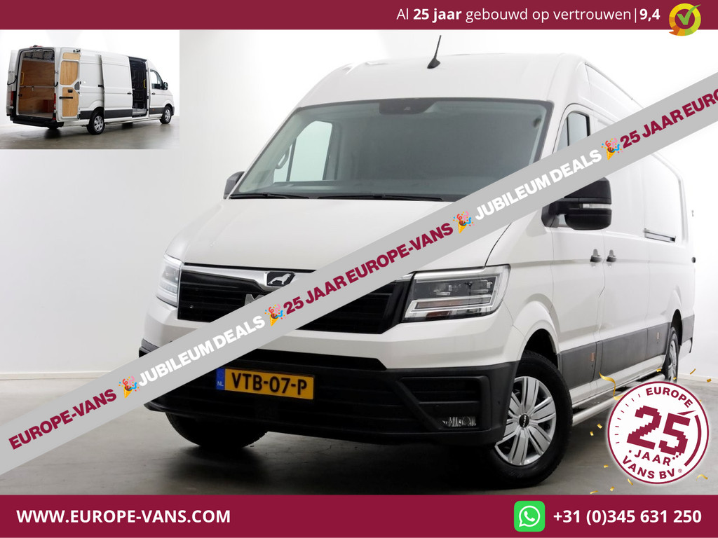 MAN TGE 3.180 2.0 177pk DSG-Automaat L5H3 (L4H2) Supermaxi LED/ACC/2x Schuifdeur 12-2022