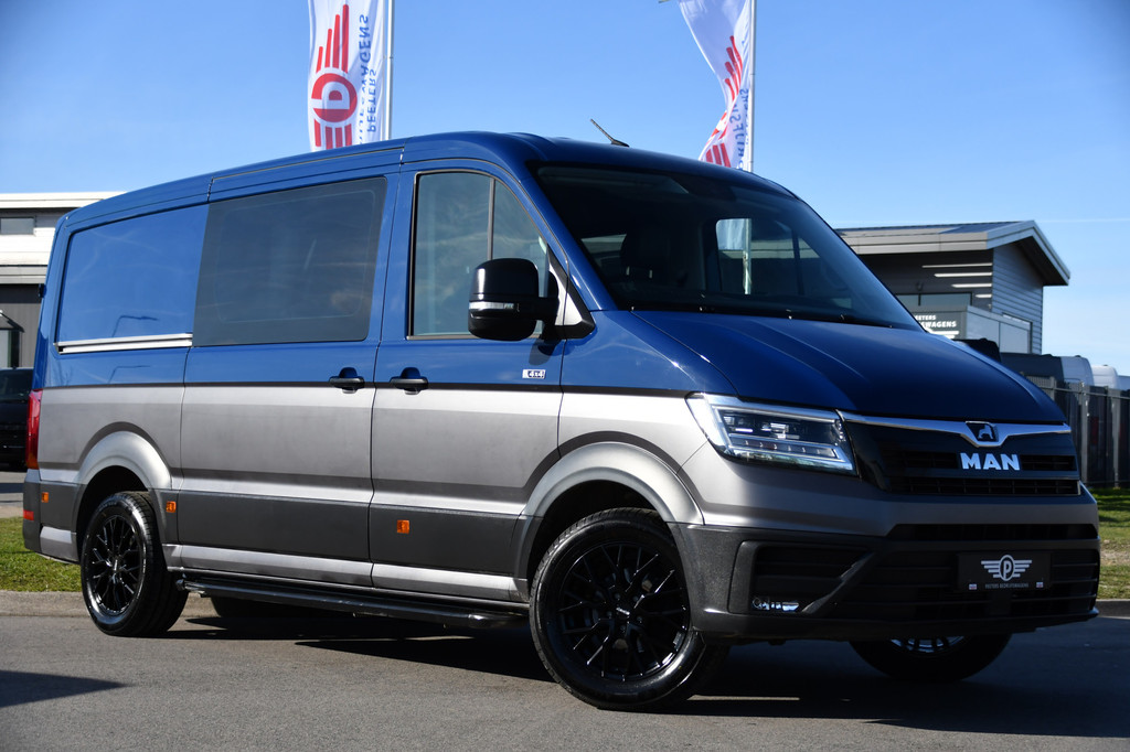 MAN TGE 3.180 35 2.0 L3H2 4x4 DC Cruise, Camera, Carplay, LED, Voorruit verwarming, Multimedia, 177pk, Automaat, Uniek! 5