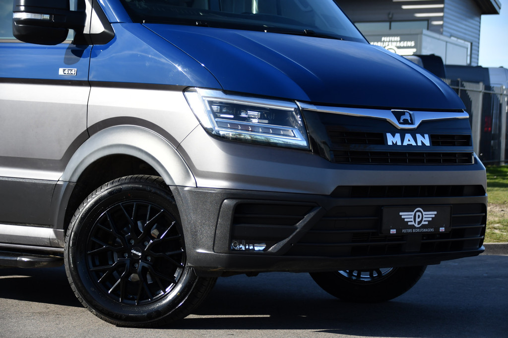 MAN TGE 3.180 35 2.0 L3H2 4x4 DC Cruise, Camera, Carplay, LED, Voorruit verwarming, Multimedia, 177pk, Automaat, Uniek! 8