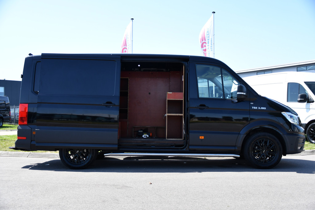 MAN TGE 3.180 35 2.0 L3H2 Black Edition FULL Options! Adaptieve Cruise, Camera, Carplay, 2 x Schuifdeur, LED, Clima, Stoelverarming, Multimedia, Stuurverwarming, Uniek! 11