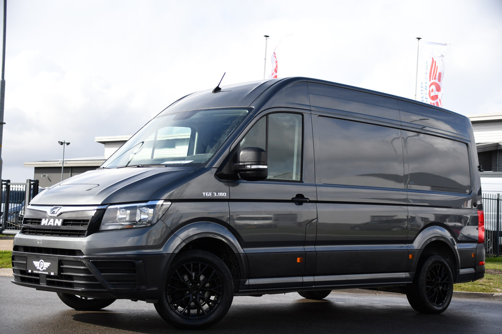 MAN TGE 3.180 35 2.0 L3H3 PB Edition Camera, Cruise, Sensoren, Carplay, 177pk, Automaat, Multimedia, Geveerde stoel, Uniek! 4