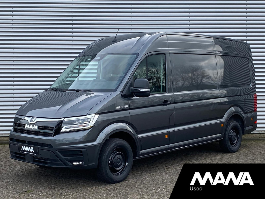 MAN TGE 35 2.0 3.180 180PK Automaat L3H3 Navi Sensoren Climatronic LED ACC Leder/Verwarmde-Stuur/Massagestoel CarPlay Trekhaak Camera BlindSpot 7