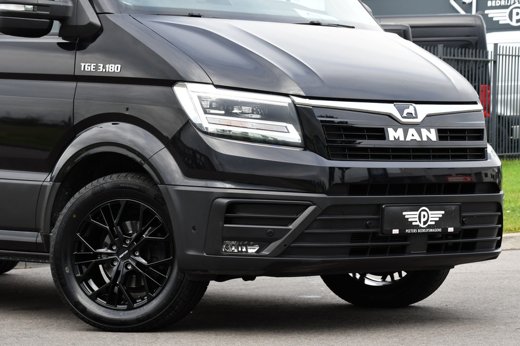 MAN TGE 35 2.0 L3H3 Black Edition Adaptieve Cruise, Camera, Clima, LED, Stoelverwarming, 177PK, Automaat, Carplay, NAVI, Uniek! 8