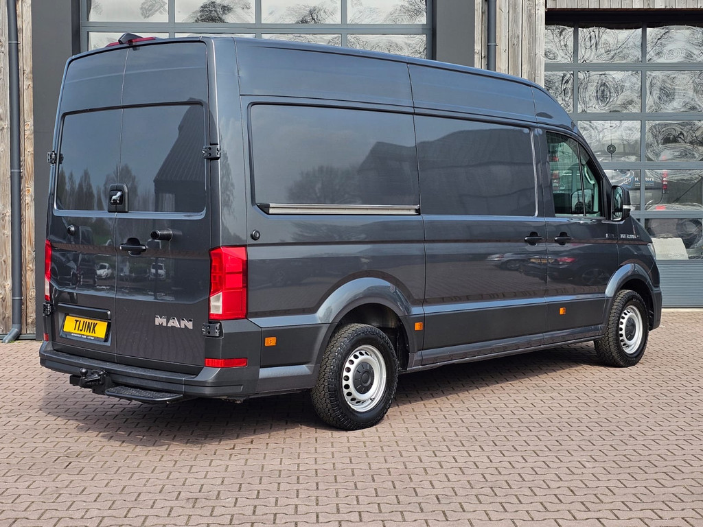 MAN TGE 35 2.0TDI 177PK Automaat 4x4 L3H3 (L2H2) | LED | Trekhaak | Navi | Camera | Stoelverwarming | App-connect | Cruise | Bijrijdersbank | 4
