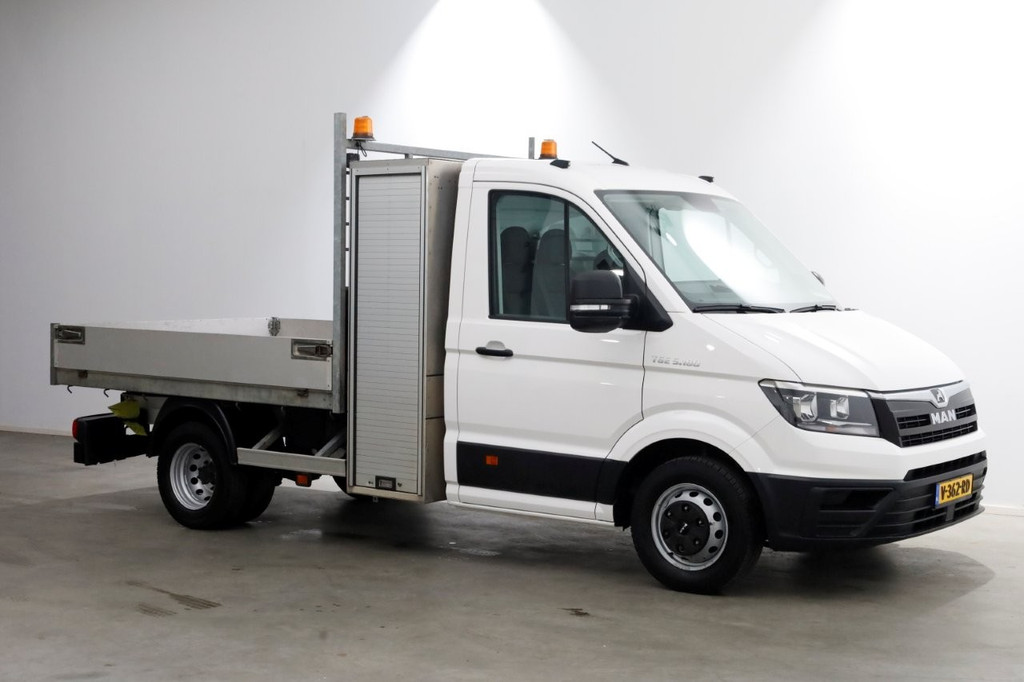 MAN TGE 5.180 2.0 177pk E6 L2H1 Kipper Dubbel Lucht Trekhaak 3500kg 06-2018 17