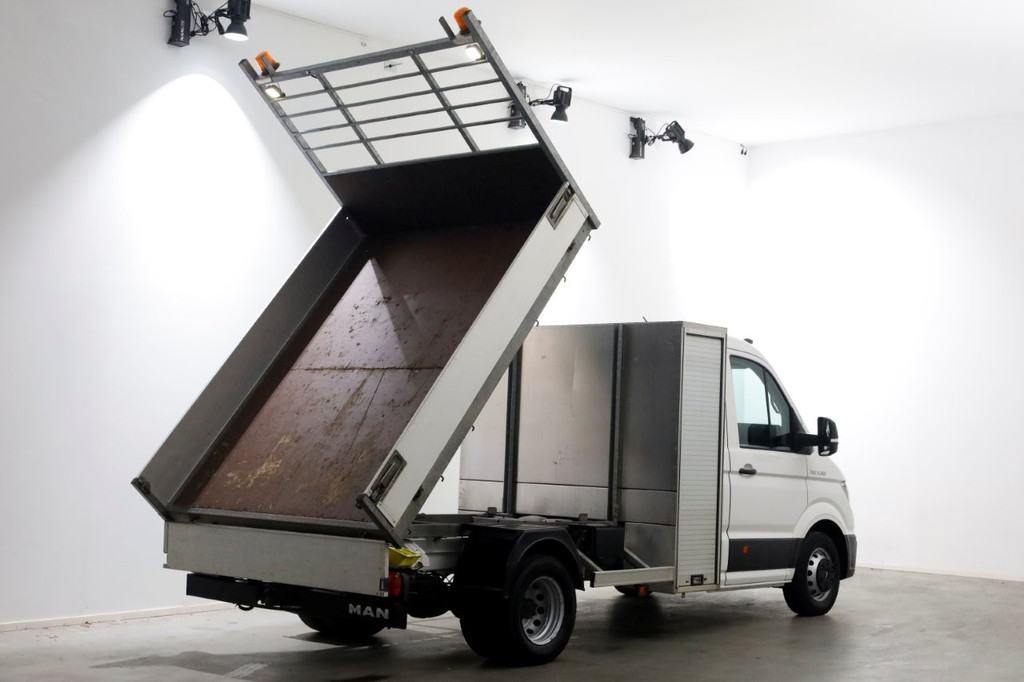 MAN TGE 5.180 2.0 177pk E6 L2H1 Kipper Dubbel Lucht Trekhaak 3500kg 06-2018 3