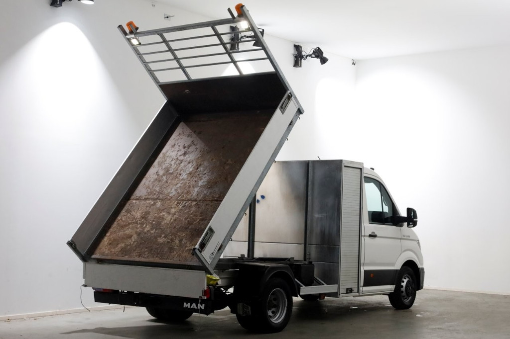 MAN TGE 5.180 2.0 177pk E6 L2H1 Kipper Dubbel Lucht Trekhaak 3500kg 06-2018 3