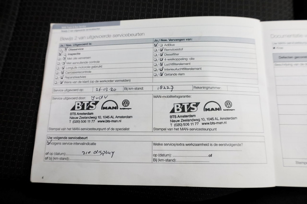 MAN TGE 5.180 2.0 177pk E6 L2H1 Kipper Dubbel Lucht Trekhaak 3500kg 06-2018 8