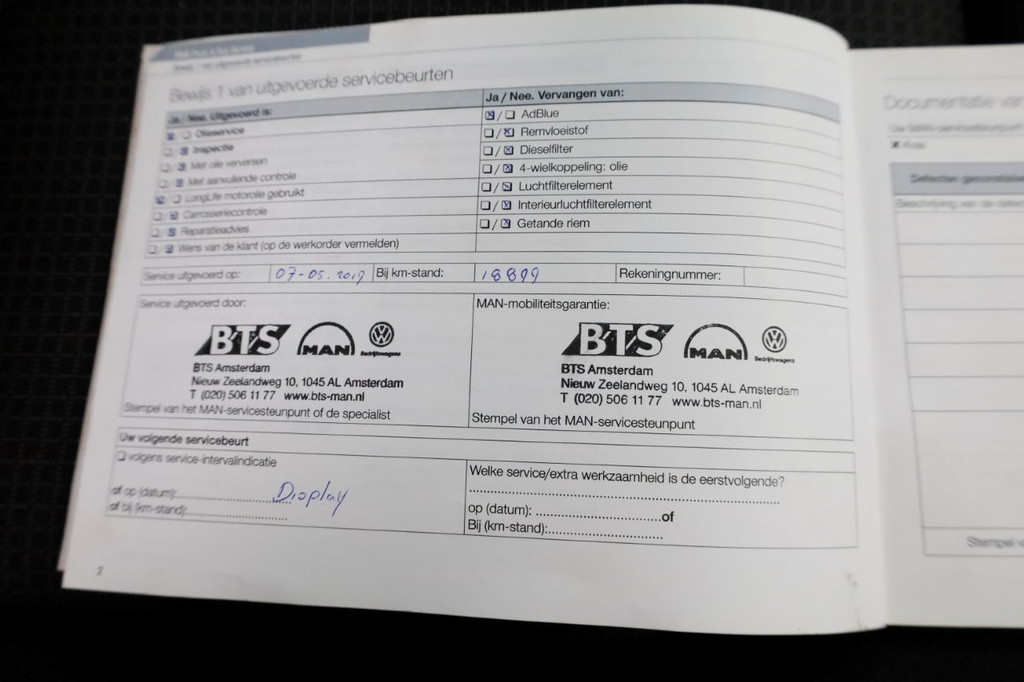 MAN TGE 5.180 2.0 177pk E6 L2H1 Kipper Dubbel Lucht Trekhaak 3500kg 06-2018 9