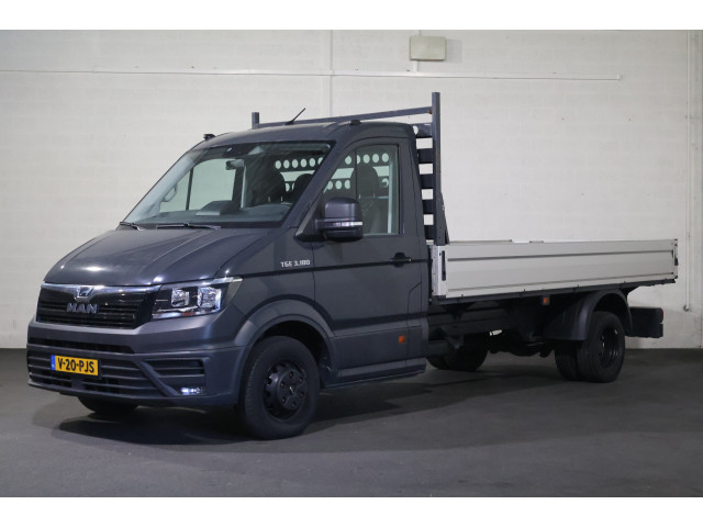 MAN TGE 5.180 Automaat Dubbel Lucht Open Laadbak Trekhaak