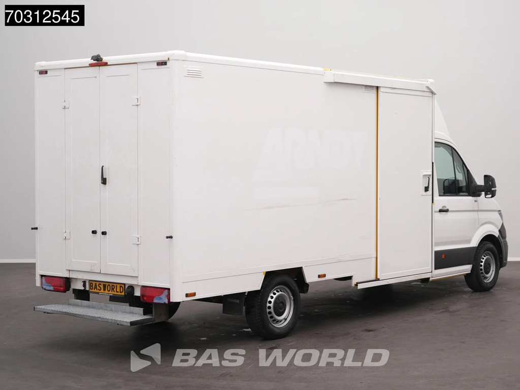 MAN TGE 3.100 433cm Bakwagen Achterdeuren Zijdeur Airco Camera Euro6 Meubelbak Koffer Verkoopwagen Pakketwagen 2