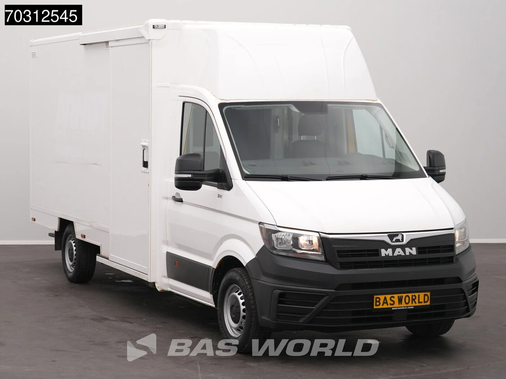 MAN TGE 3.100 433cm Bakwagen Achterdeuren Zijdeur Airco Camera Euro6 Meubelbak Koffer Verkoopwagen Pakketwagen 6