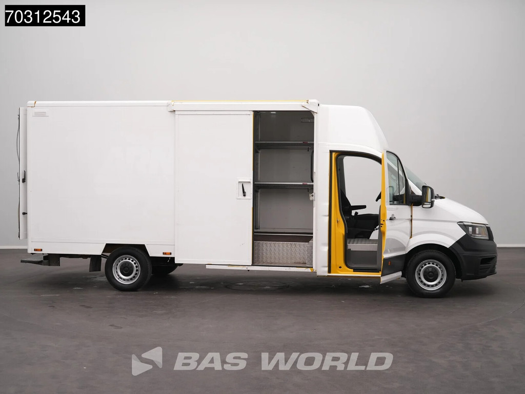 MAN TGE 3.100 433cm Bakwagen Achterdeuren Zijdeur Camera Euro6 Meubelbak Koffer Verkoopwagen Pakketwagen 11