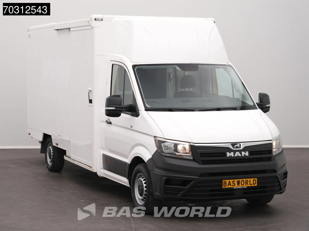 MAN TGE 3.100 433cm Bakwagen Achterdeuren Zijdeur Camera Euro6 Meubelbak Koffer Verkoopwagen Pakketwagen 6