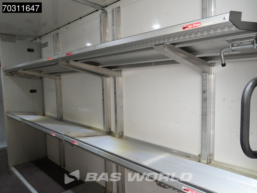 MAN TGE 3.100 433cm Bakwagen Achterdeuren Zijdeur Camera Euro6 Meubelbak Koffer Verkoopwagen Pakketwagen Airco 13