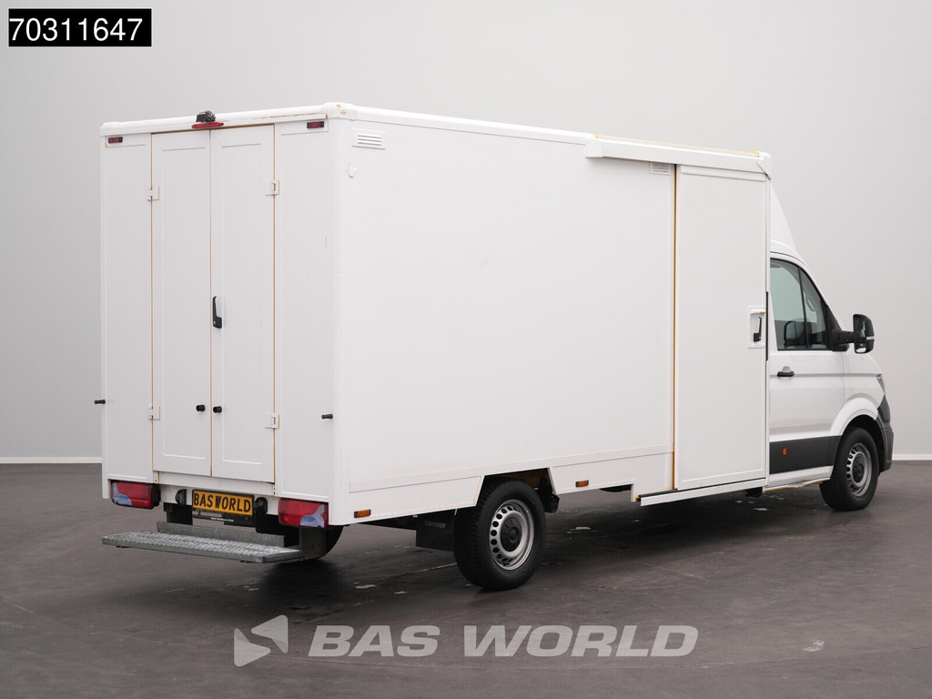 MAN TGE 3.100 433cm Bakwagen Achterdeuren Zijdeur Camera Euro6 Meubelbak Koffer Verkoopwagen Pakketwagen Airco 8