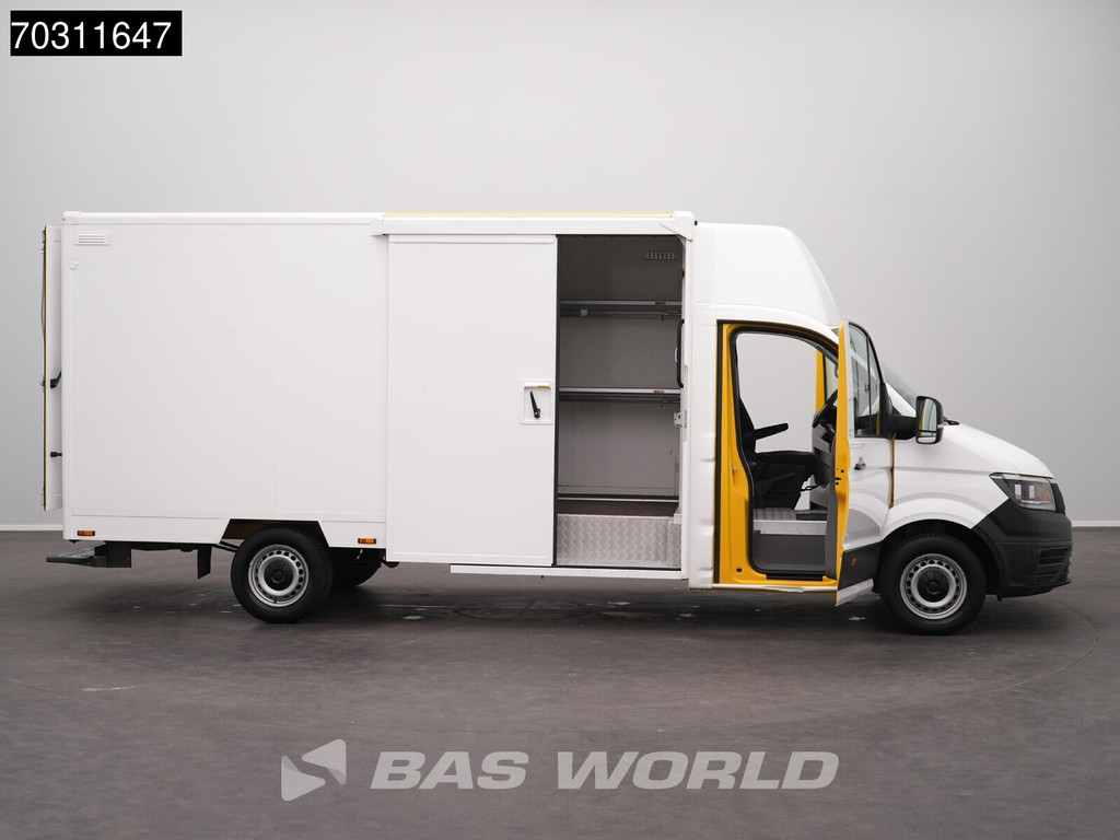 MAN TGE 3.100 433cm Bakwagen Achterdeuren Zijdeur Camera Euro6 Meubelbak Koffer Verkoopwagen Pakketwagen Airco 9