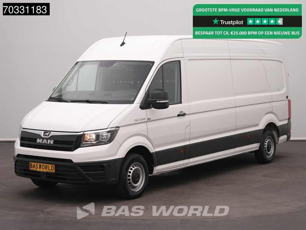 MAN TGE 3.140 Automaat L4H3 Airco Cruise Euro6 L3H2 Airco Cruise control