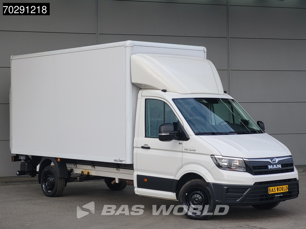 MAN TGE 3.140 Laadklep Automaat Bakwagen Airco Cruise Camera Euro6 Meubelbak Koffer 20m3 Airco Cruise control 5