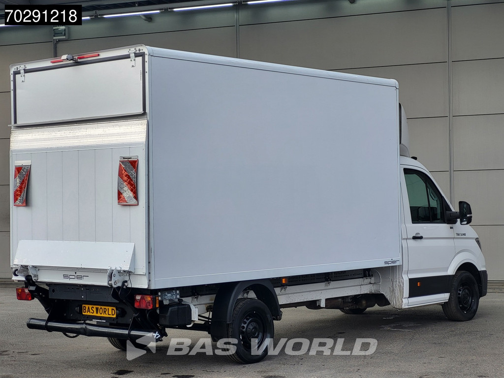 MAN TGE 3.140 Laadklep Automaat Bakwagen Airco Cruise Camera Euro6 Meubelbak Koffer 20m3 Airco Cruise control 6