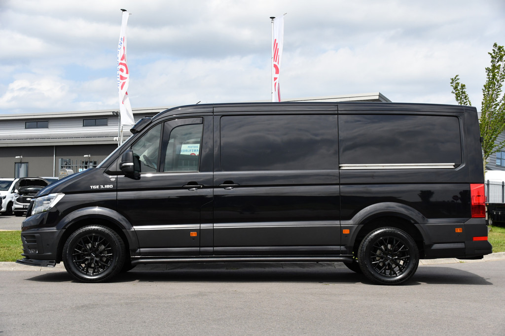 MAN TGE 3.180 35 2.0 L3H2 Black Edition Full Options! Adaptieve Cruise, Camera, Carplay, Clima, 177pk, LED, 2 x Schuifdeur, Automaat, Uniek! 9