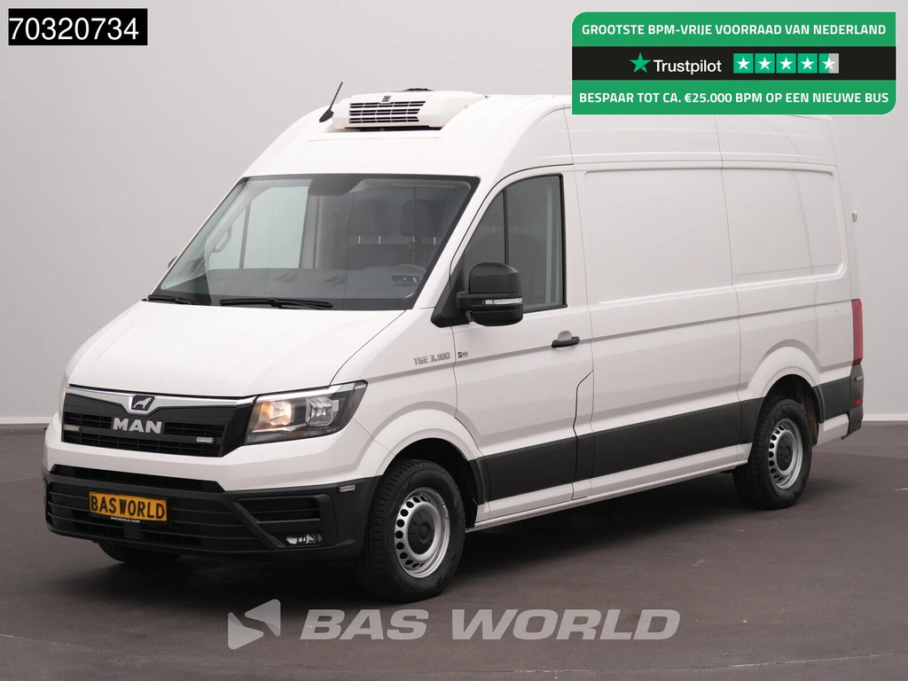 MAN TGE 3.180 Automaat Koelwagen Thermo King V-300 MAX L3H3 180PK Airco Cruise Camera Euro6 L2H2 Koel Koeler Kühl Kühler Kühlwagen Kühlkasten Airco Cruise control