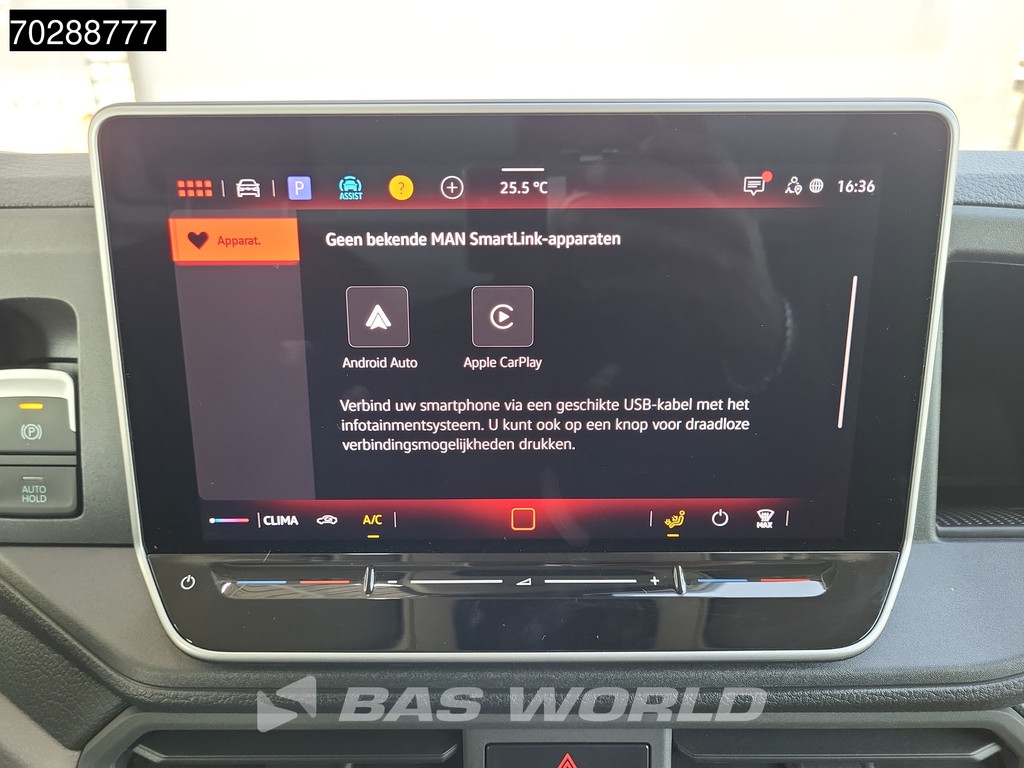 MAN TGE 3.180 Automaat Laadklep Bakwagen 2025 Facelift Navi LED Airco Cruise Euro6 Meubelbak Koffer 21m3 Airco Cruise control 19