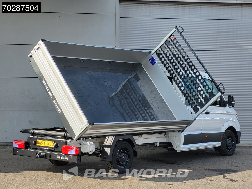 MAN TGE 3.180 Drie-Zijdige Automaat Kipper 2025-Facelift 180PK Trekhaak LED Airco Cruise Navi Euro6 Kipper Tipper Benne Kieper 3m3 Airco Trekhaak Cruise control 8